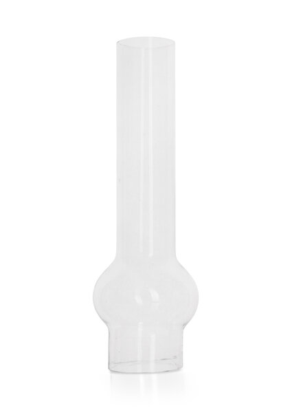 Olielamp Glas, Buik Glas, Lengte: 28.0 cm