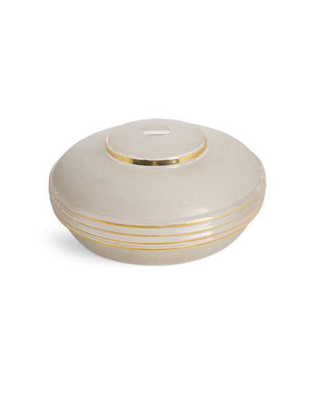 Glass lampshade, vintage, flat model