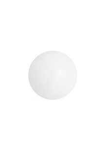 Witte Lampenkap, Bolletje, 10 cm