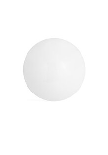 Lamp glass, White Sphere, 15 cm Diameter, 6.0 cm Hole