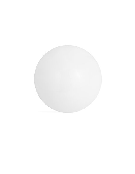 Wit lampglas, 15 cm diameter  en 5.4 cm gat