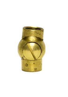 Swivel (Knee Joint), Brass, Female / Female M10x1
