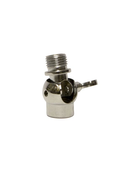 Swivel or Adjustment Joint, with Screw, Chrome