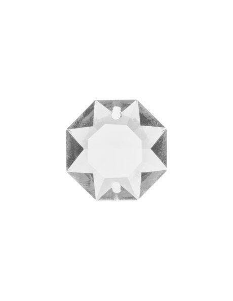 Chandelier parts, octagon bead medium