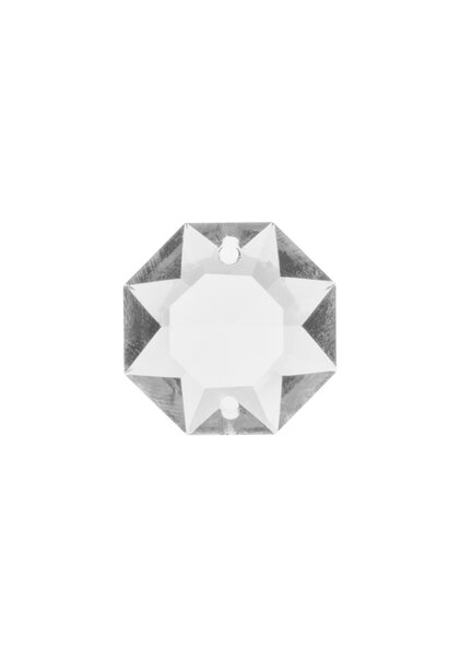 Chandelier Crystal, Octagon Bead, 2.2 cm (0.87 inch)