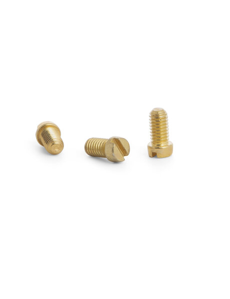 Bolt, brass, M3x1 thread