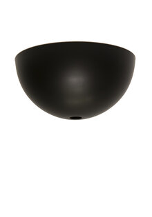 Ceiling Cap, Black, half ball shape
