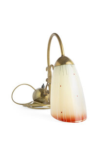 Vintage Wall Lamp, Red Lip, 1950s