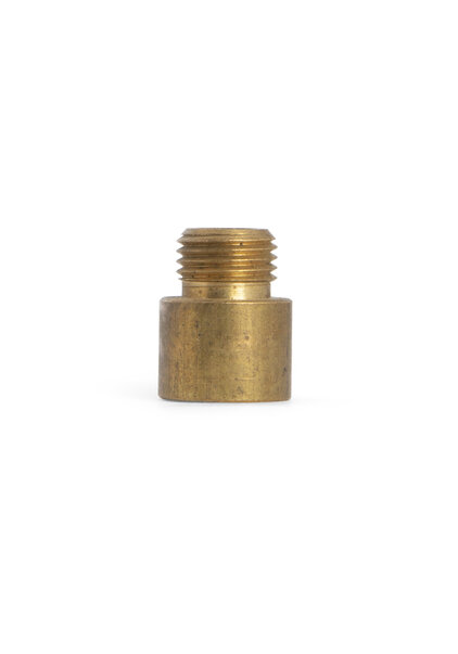 Vintage Pipe Reducer, From 1.0 cm to 1.0 cm, Brass