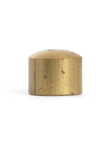 Vintage Cover Cap, 1.0 cm, Brass, M10 x 1