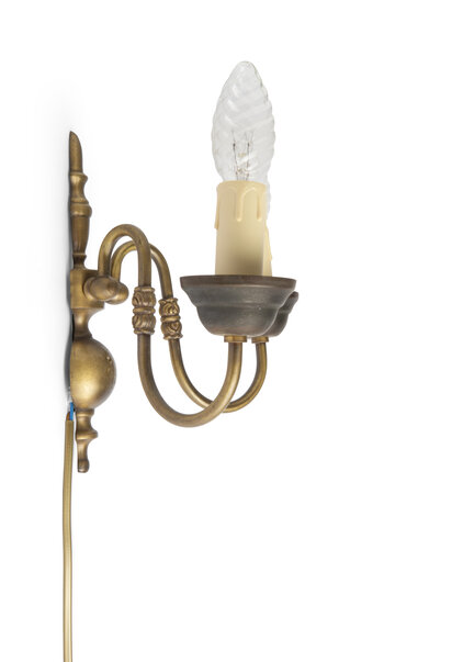 Small Wall Lamp, Classic Wall Lamp, Two Candles