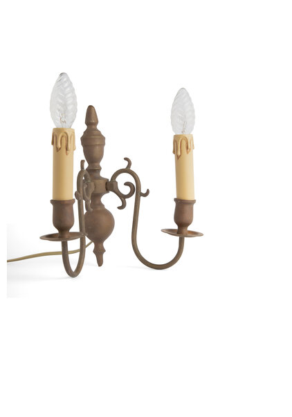 Donker Bruine Koperen Muur Lamp