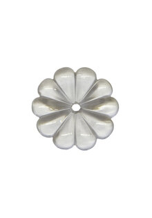 Crystal Glass for Chandelier: Rosette 3.0 cm / 1.2 inch (per 5)