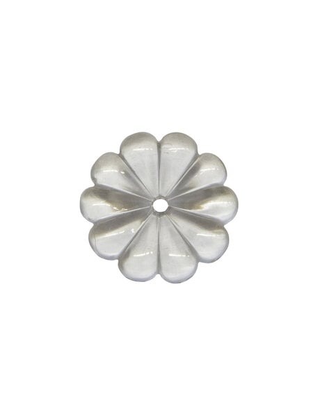 Chandelier parts, rosette, 3.0 cm / 1.2 inch diameter