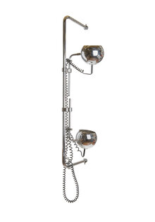Design Wall Lamp, Large, All Chrome, 1960s