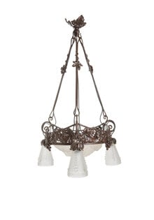 Schneider Large French Hanging Lamp