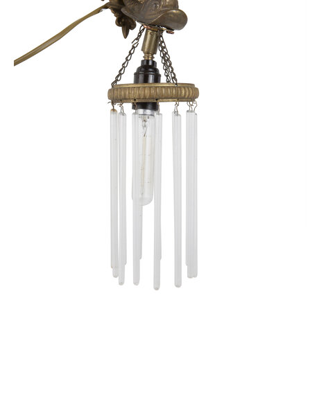 Wandlamp klassiek, art deco kralen