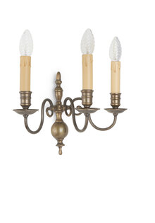 Classic Wall Lamp, Brass Chandelier Style