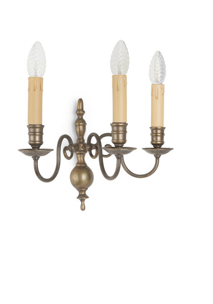 Klassieke Wandlamp, Koperen Kroonluchter Stijl