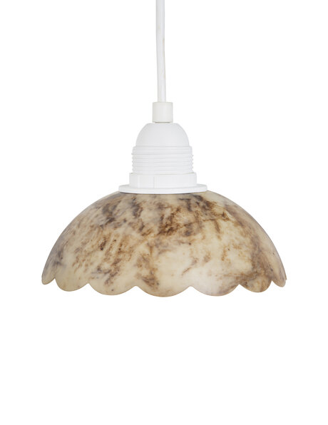 Oude sfeerverlichting met bakeliet kapje