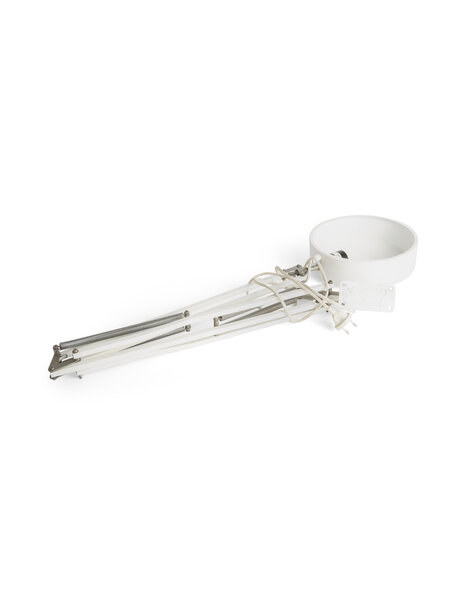 Bureaulamp industrieel, wandlamp, wit