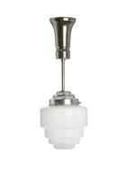 Kleine Pendel Hanglamp, Art Deco, Jaren 30