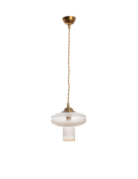 Small hanging lamp, beautiful glass lampshade