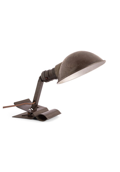 Copper Desk Lamp, with Clamp