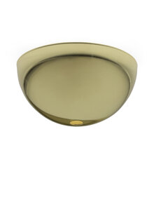 Ceiling Cap, Half Ball Shape, Shiny Gold