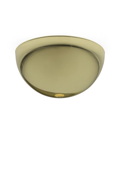 Ceiling Cap, Half Ball Shape, Shiny Gold