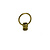 Hanging loop, M10 screw thread, brass