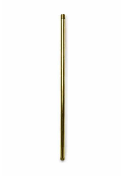 Pipe, 40 cm / 15.75 inch, M13, Polished Brass