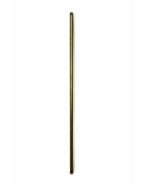 Tube, Unpolished Brass,, 50 cm / 19.7 inch, M10x1