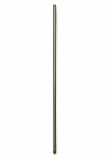 Pipe, 50 cm / 19.7 inch, M10x1, Nickel Matt