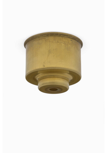 Ceiling Cap, Brass, Stair Shaped (stepped) Model