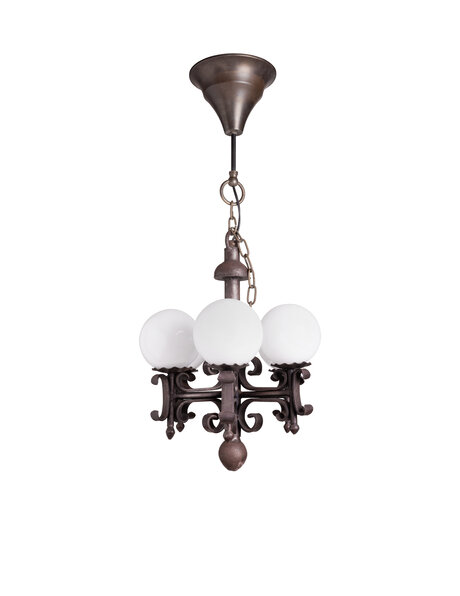 Grote tafellamp, klassiek, robuust