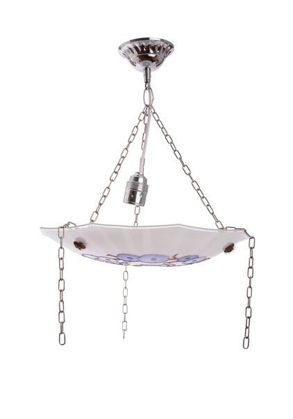 Klassieke Hanglamp, Bloemen; 'Paris'