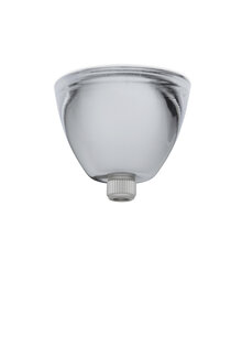 Ceiling Cap, Chrome, Shiny fot Cord