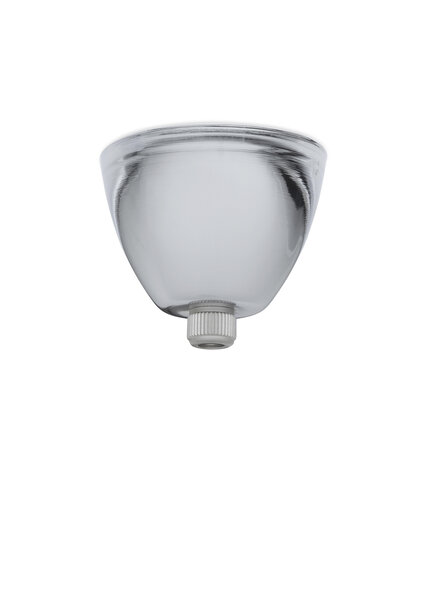 Ceiling Cap, Chrome, Shiny fot Cord