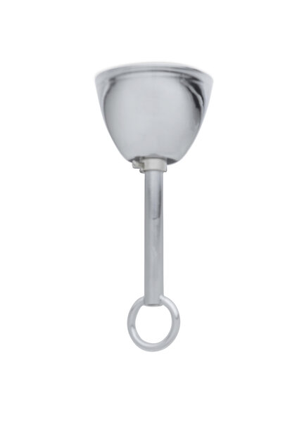 Plafondplaatje, Chroom, Glimmend voor Ketting