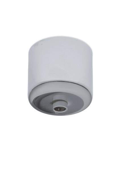Ceiling Cap, Chrome, Cylindrical Cap