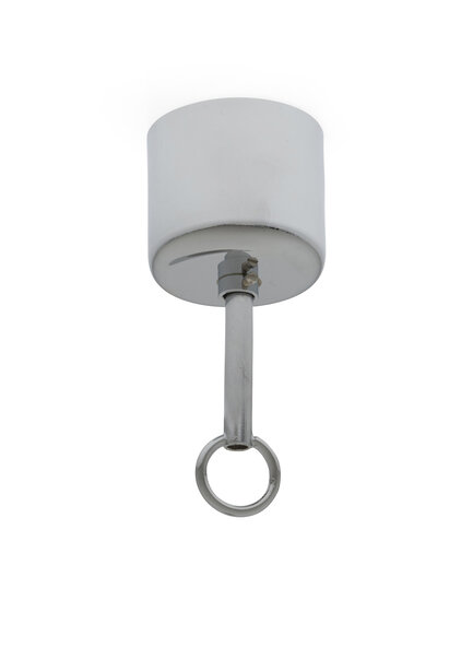 Ceiling Cap, Chrome, Cylindrical Cap, for Chain