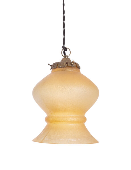 Glass lantern on a cord