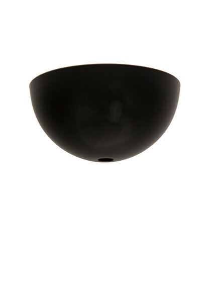 Ceiling Cap, Black, Half Ball Shape , 10 cm