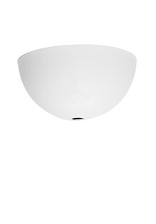 Ceiling Cap, White, Shape: Half Ball