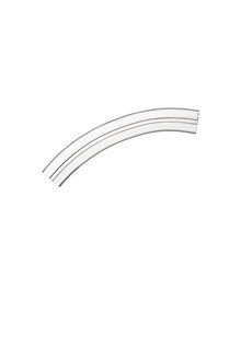 Kroonluchter Glas, Bochtje voor Arm