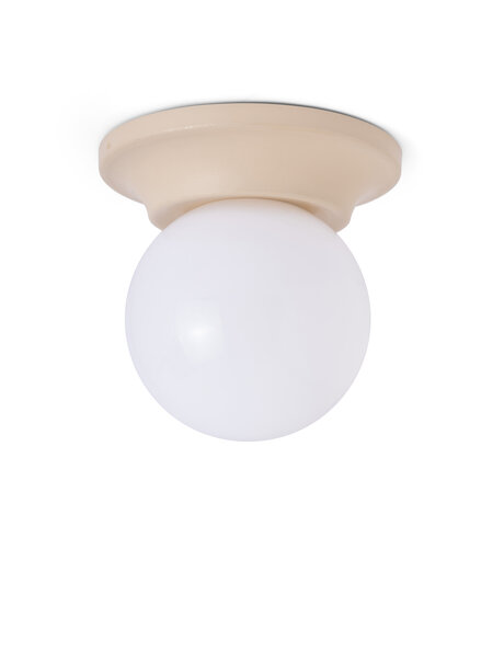 Lightweight ceiling lamp, white