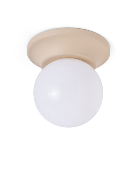 Lightweight ceiling lamp, white