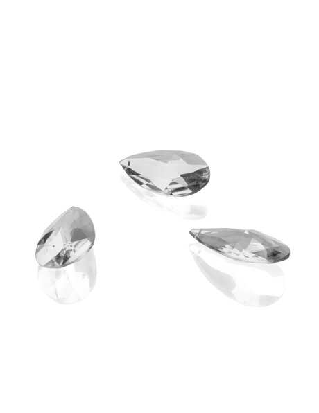 Kroonluchter glas  met ruitverdeling