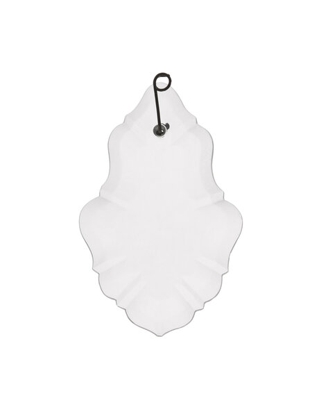 Corona Glass bead in the shape of a leaf